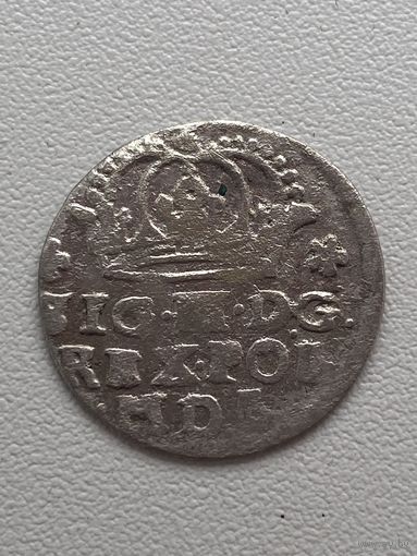 Грош коронный 1623 год