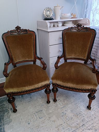 Винтажные кресла Луи Филипп. Дания.