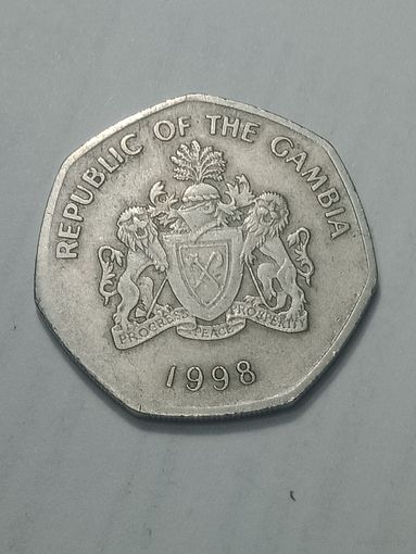 Гамбия 1 даласи 1998 года .