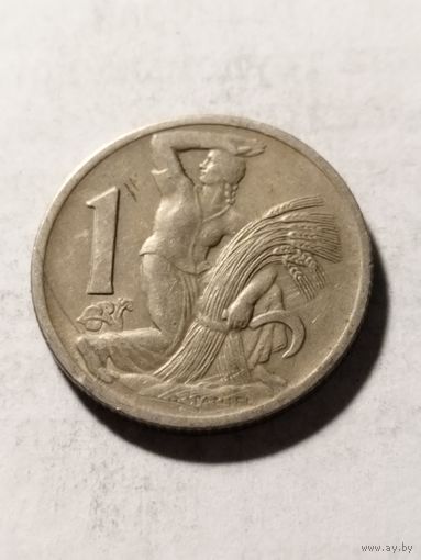 Чехословакия 1 крона 1922