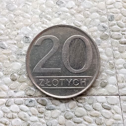 20 злотых 1984 года Польша. Народная Республика.
