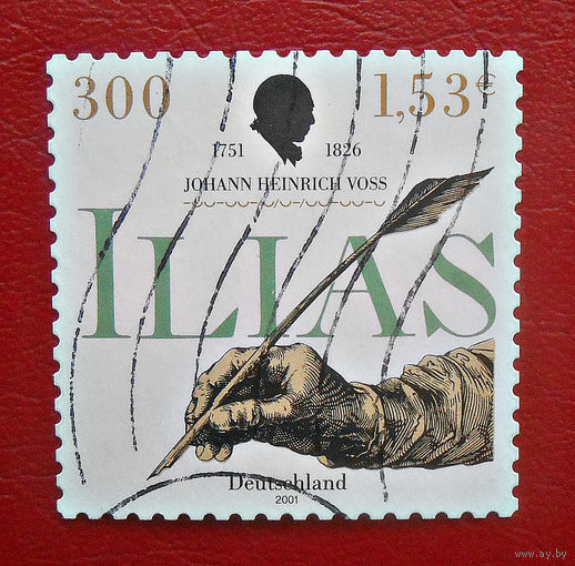 Германия, 2001 г., 250 лет со дня рождения Иоганна Генриха Фосса, поэта и переводчика