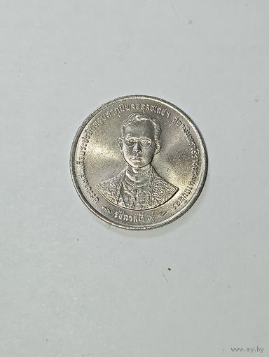 Тайланд 1 бат 1996 года Юбилейная  , 50 лет правления Рамы 9 го .
