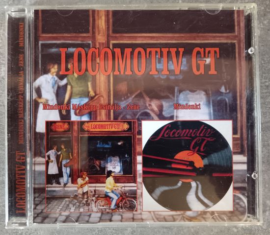 Locomotiv GT - Mindenki Maskepp Csinalja-Zene/Mindenki, CD