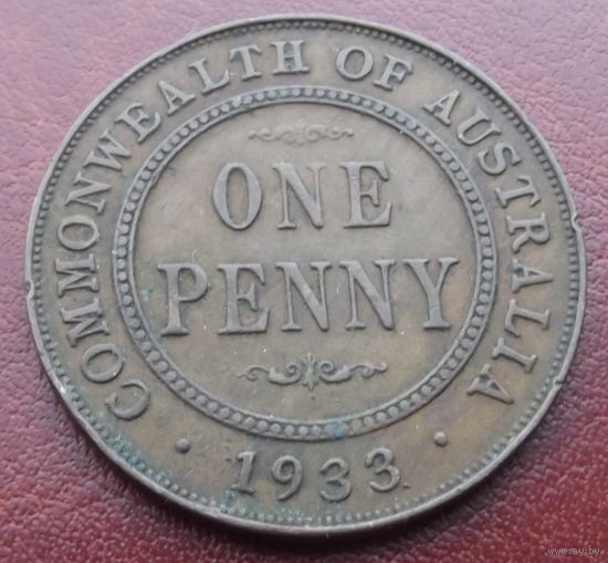 Австралия. 1 пенни 1933