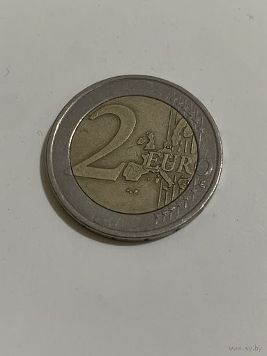 Монета 2 евро 2001