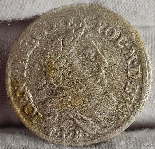 6 грошей шестак 1680 года Речь Посполитая Ян III Собеский