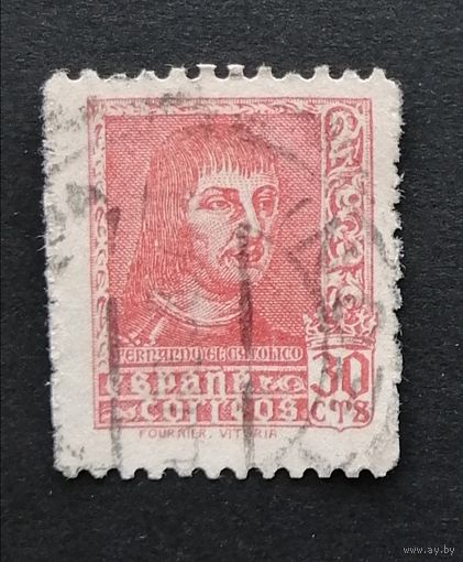 Испания 1938  Известные люди. Фердинанд Католик