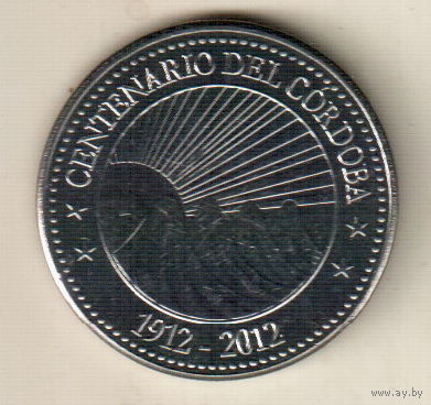 Никарагуа 5 кордоба 2012 100 лет Кордобе