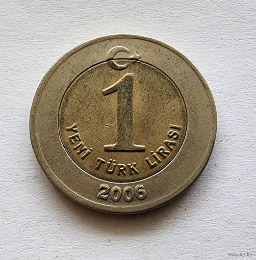 Турция 1 новая лира, 2006