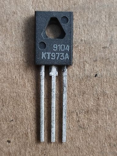 Транзистор КТ973А , транзистор Дарлингтона, PNP, 60В, 2А, 1.25Вт