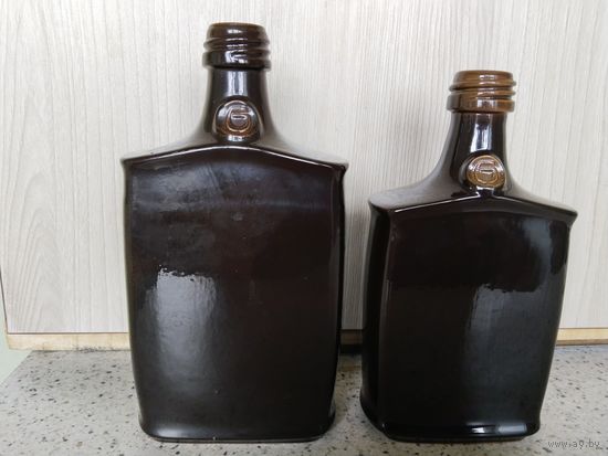 Керамическая бутылка.Брест ЛВЗ.(одним лотом) 0,5 0,25