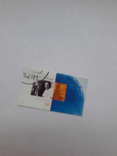 Марки ФРГ лауреат Нобелевской премии по медицине 1956 В Ферсманн