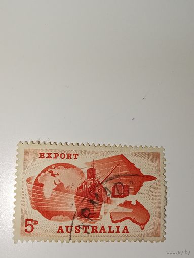 Австралия год 1963. Австралийская марка экспорта