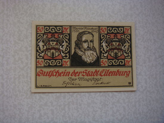 Германия 50 пфенингов нотгельд 1921 г.