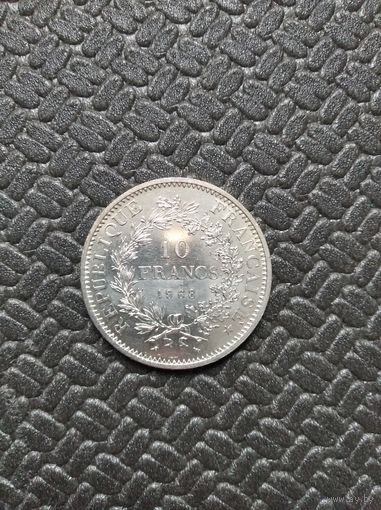 Франция 10 франков 1968г.