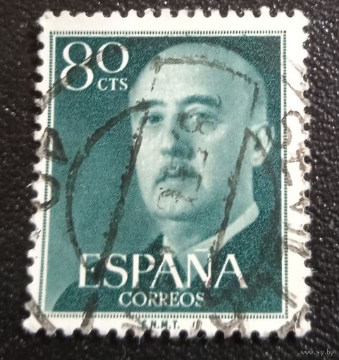 Лот 294 Испания (1955) Станадарт. Генерал Франко ES1049