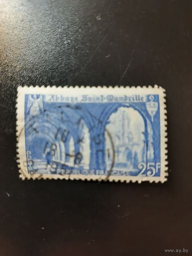 Франция. Архитектура.1949г. гашеная