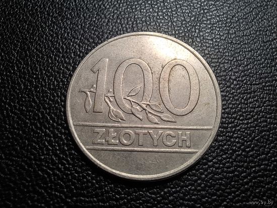 Польша 100 злотых 1990