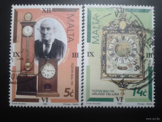 Мальта 1995 часы