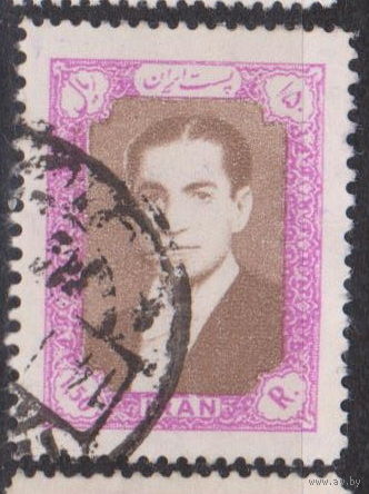 Мохаммад Реза Шах Пехлеви Известные люди Личности Иран 1956 год  лот 16