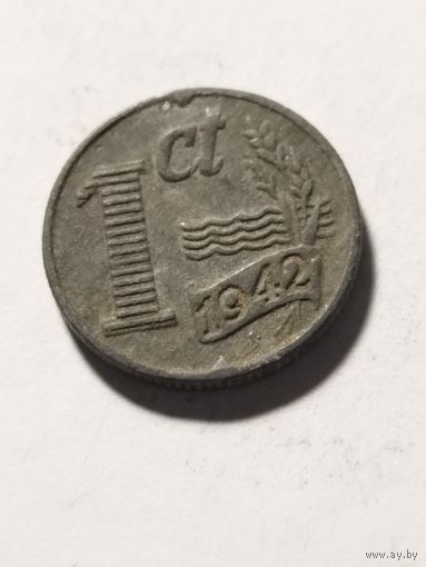 Нидерланды 1 цент 1942