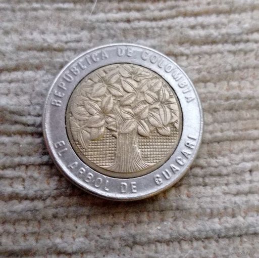 Werty71 Колумбия 500 песо 2007 биметалл