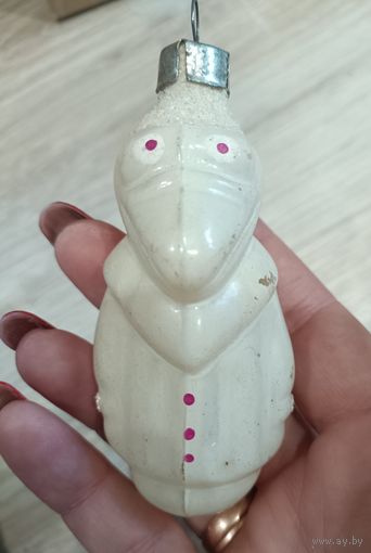 Елочные игрушки, стекло, крокодил Гена, редкая форма