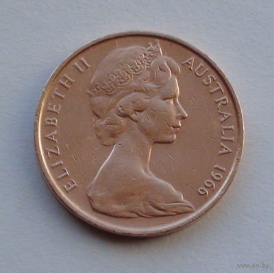 Австралия 2 цента, 1966
