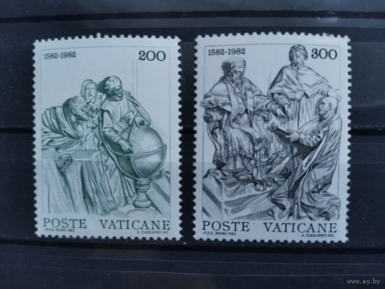 Ватикан 1982г. 400-летие григорианского календаря