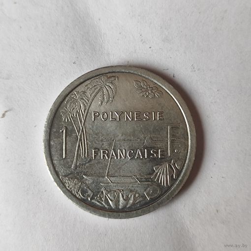 1 франк Французская Полинезия 2003 г.