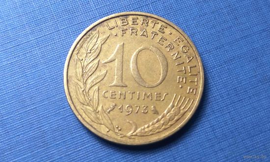 10 сантимов 1973. Франция.