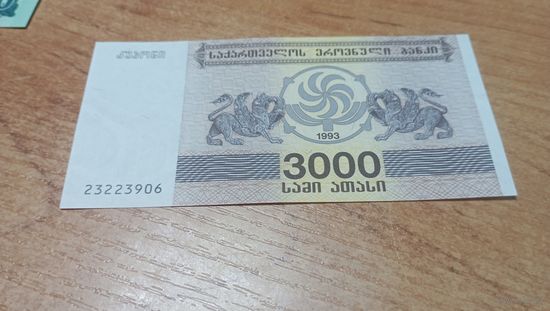 3000 лари 1993 года Грузии