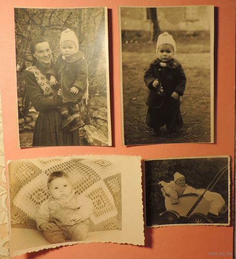 Фото "Дети", 1950-е гг. (4 шт.)