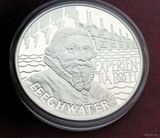 Серебро 0.925!Нидерланды 25 ЭКЮ, 1993 Ян Адриаансун Лихуотер