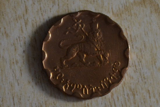 Эфиопия 25 сантимов  1944