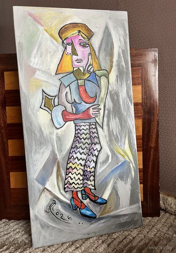 Панно на холсте масло подрамник