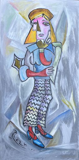 Панно на холсте масло подрамник