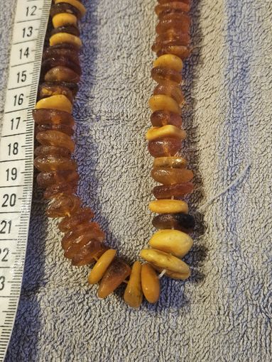 Бусы. Замок с дефектом