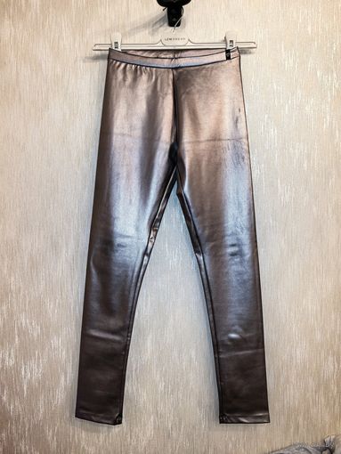Лосины плотные Zara Kids металлик, р.164