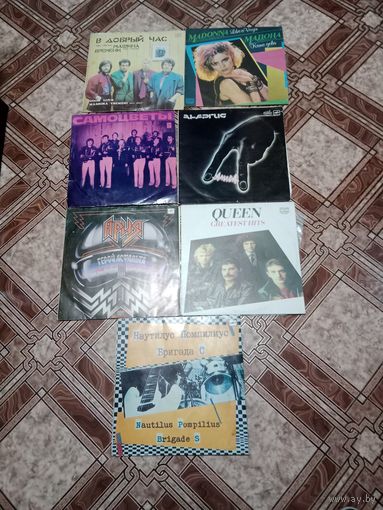 Винил рок с 1 руб без мц