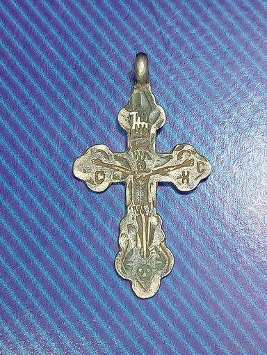 Крестик серебро до 1917 года . ЛЧ 84