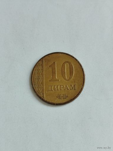 10 дирам Таджикистан.