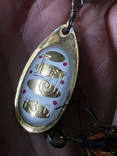 Блесна вращающаяся Lucky John BONNIE BLADE+ головка свинцовая mepps