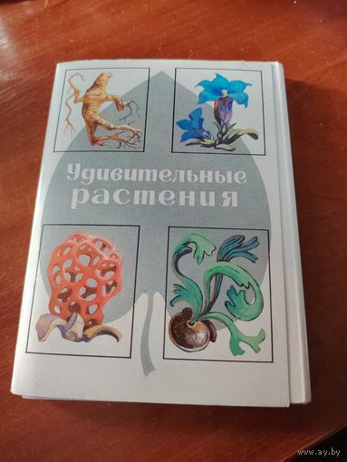 Удивительные растения. Набор открыток, 32 штуки. / Д