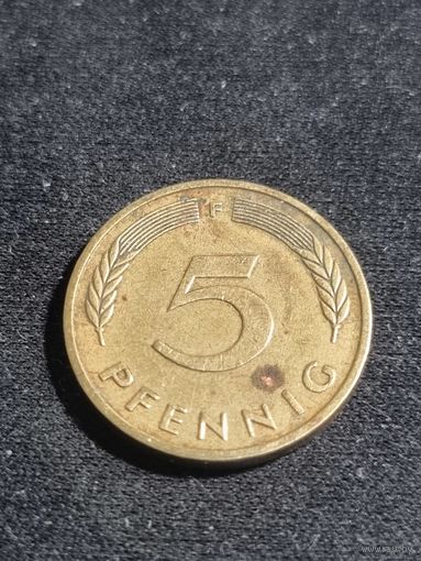 Германия 5 пфеннигов 1978 F