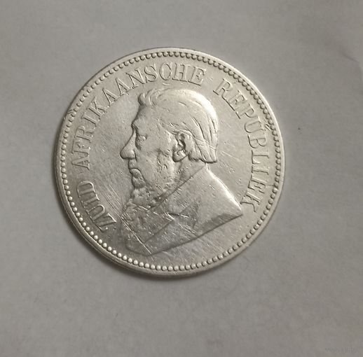 Трансвааль(ЮАР) 2,5 шиллинга 1894 года