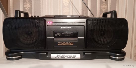 Двухкаcceтный магнитофон Sharp WQ-T359Z с паспортом.