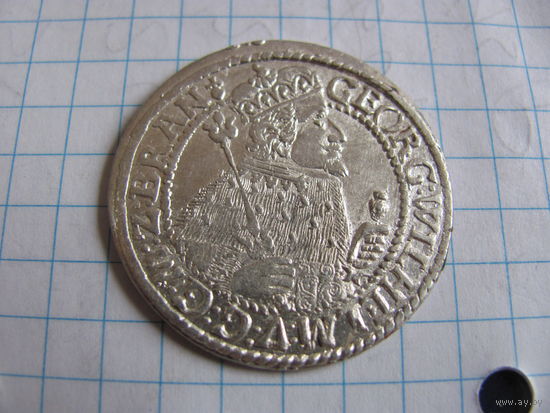 Орт 1624 Георг Вильгельм Пруссия