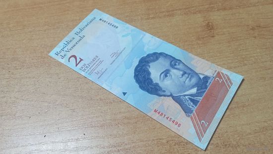 2 боливара 27,12,2012 Венесуэлы *48145496 с рубля